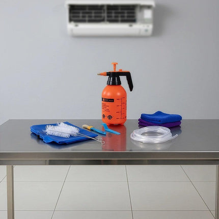Air Conditioner Cleaning Cover Bag Kit – Leakproof Waterproof Dust Protection for Split Systems.