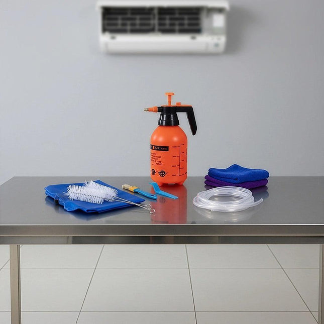 Air Conditioner Cleaning Cover Bag Kit – Leakproof Waterproof Dust Protection for Split Systems.