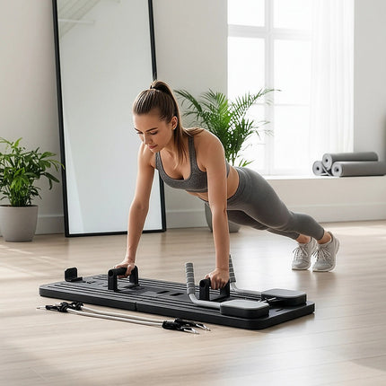 Abdominal Board Pilates Reformer Set – Core Strength & Stability Fitness Equipment.