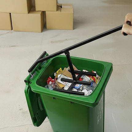 Wheelie Bin Compactor Manual Press Household Rubbish Trash Recycling Bins.
