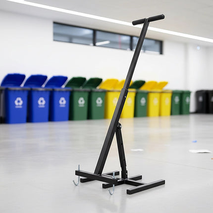 Wheelie Bin Compactor Manual Press Household Rubbish Trash Recycling Bins.