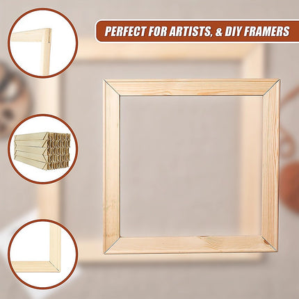 50x Canvas Stretcher Bars Frames Pine Wood.