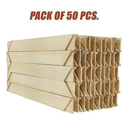 50x Canvas Stretcher Bars Frames Pine Wood.