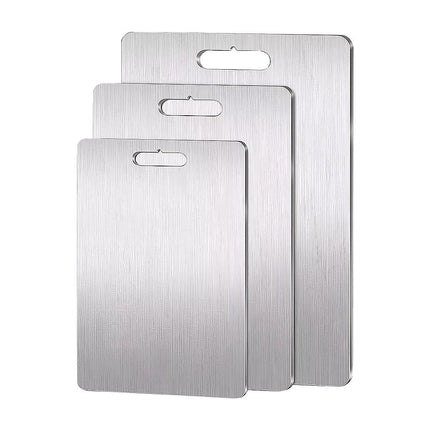 3 x 304SS Cutting Chopping Board Stainless Steel.