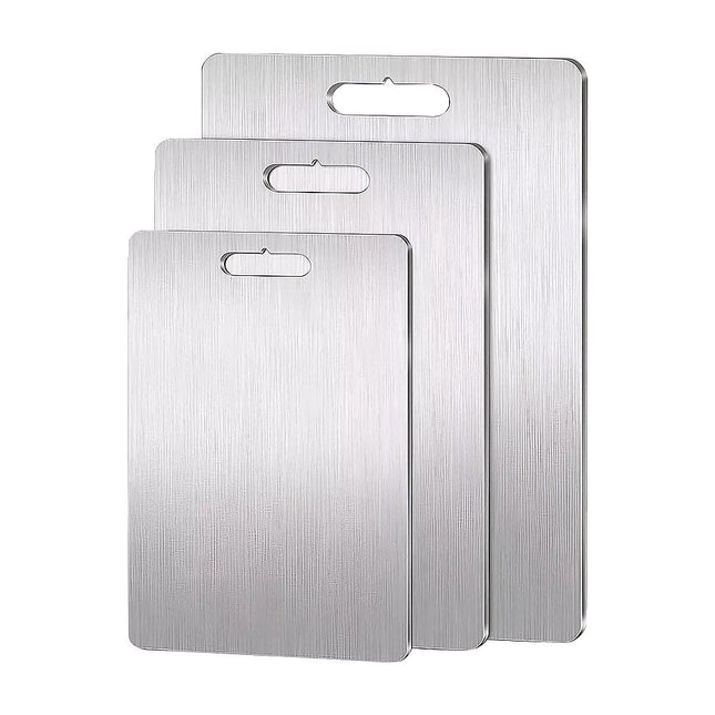 3 x 304SS Cutting Chopping Board Stainless Steel.