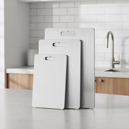 3 x 304SS Cutting Chopping Board Stainless Steel.