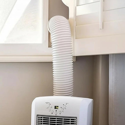 Portable Air Conditioner Window Kit – Exhaust Hose Adaptor Pipe & Slide Plate.