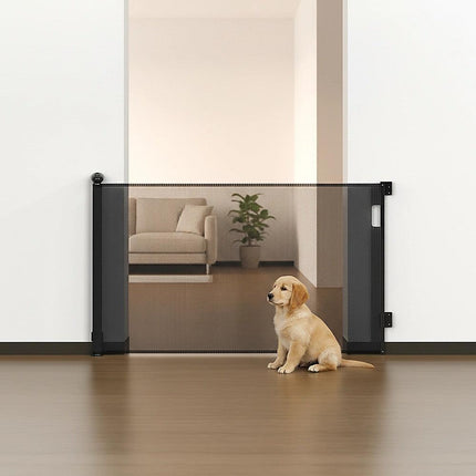 Retractable Baby Safety Fence Pet Stair Gate Barrier for Kids Dog Cat 3M.