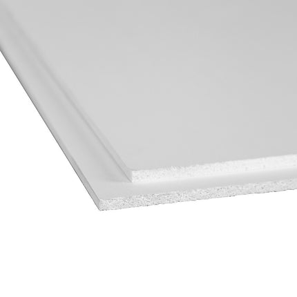 12x Smooth Drop Ceiling Tile 2ft x 2ft PVC Ceiling Panel.