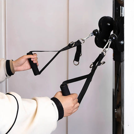 2 x Universal Foam Handle Exercise Machine Attachments.