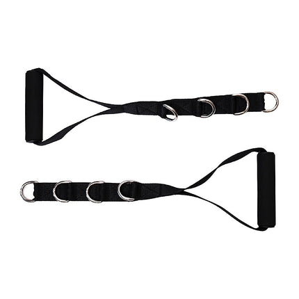 2 x Universal Foam Handle Exercise Machine Attachments.