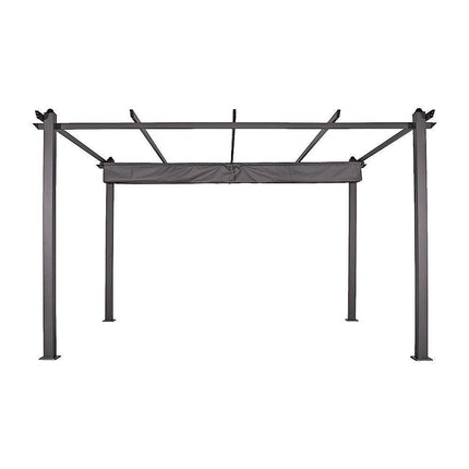 3x4M Aluminium Pergola Marquee with Retractable Roof – Garden Canopy.