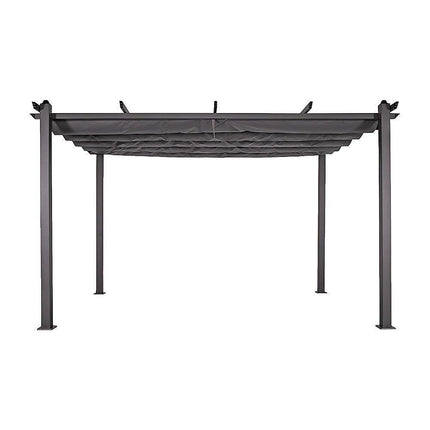3x4M Aluminium Pergola Marquee with Retractable Roof – Garden Canopy.