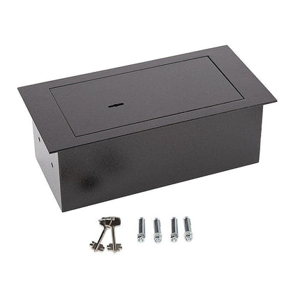Underfloor Concealed Safe with Key – Heavy Duty Hidden Floor Security Box.