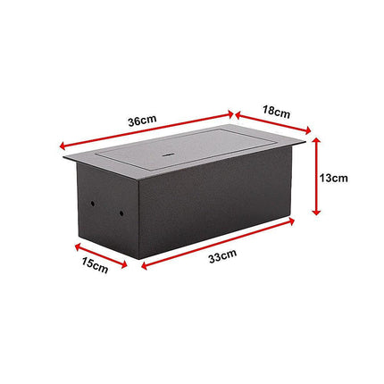 Underfloor Concealed Safe with Key – Heavy Duty Hidden Floor Security Box.