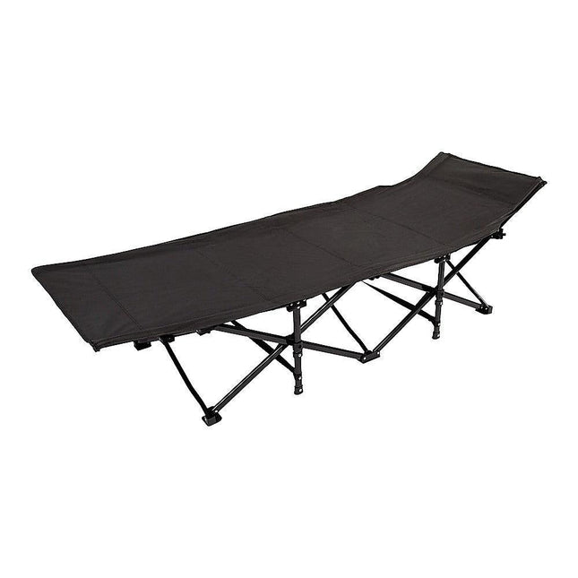 Camping Bed Elevated Cot with Mattress Foldable Outdoor Adult Sleeping.
