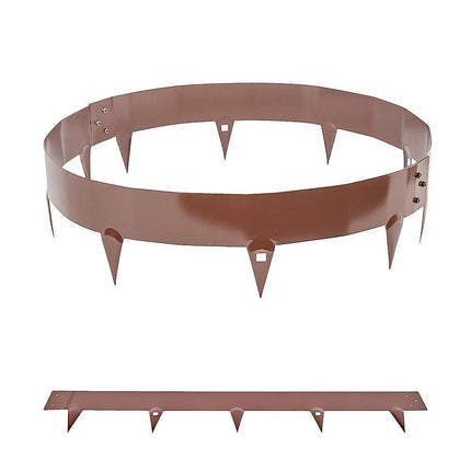 60cm Steel Garden Tree Ring with Spikes – Heavy-Duty Root Barrier & Edging.