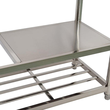 Freestanding Stainless Steel Kitchen Sink 120x50x79cm – Commercial Utility Wash Basin.