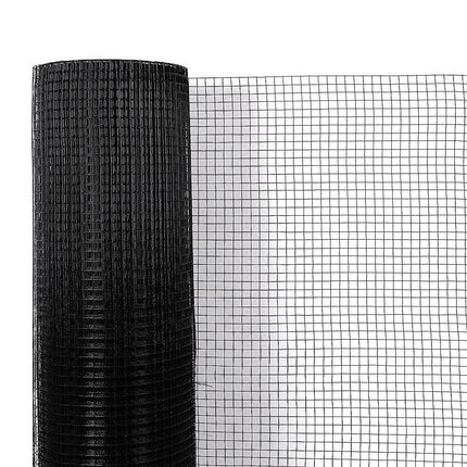 30m Black Chicken Wire Mesh Roll – Heavy Duty Aviary Netting & Garden Fencing for Poultry Enclosures.