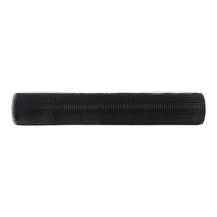 30m Black Chicken Wire Mesh Roll – Heavy Duty Aviary Netting & Garden Fencing for Poultry Enclosures.