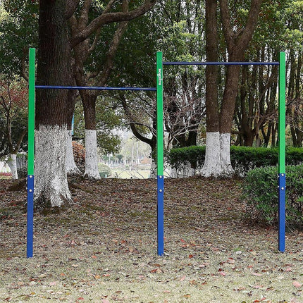 Double Outdoor Pull-Up Bar – Height Adjustable Gymnastics & Fitness Bar.