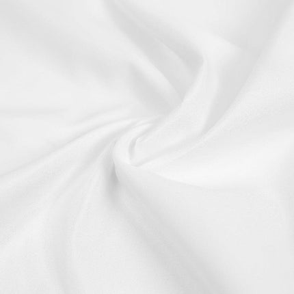 Queen Bed Sheet Set – 1800 Series Microfiber, Deep Pocket, Soft & Breathable, White.
