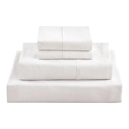 King Bed Sheet Set – 1800 Series Microfiber, Deep Pocket, Soft & Breathable, White.