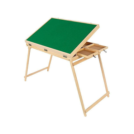 1500-Piece Jigsaw Puzzle Table with Folding Legs – Portable Puzzle Storage Board.