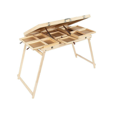 1500-Piece Jigsaw Puzzle Table with Folding Legs – Portable Puzzle Storage Board.