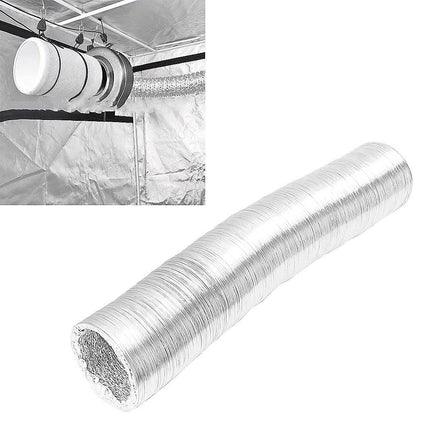 10.5cm x 7.6m Flexible Aluminium Air Duct – Dryer & HVAC Vent Hose.