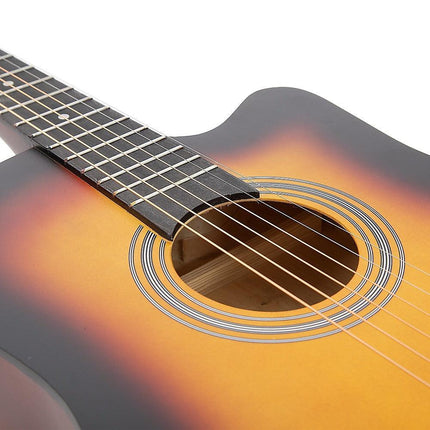 38" Full Size Acoustic Guitar – Beginner Wooden Guitar for Adults & Teens.