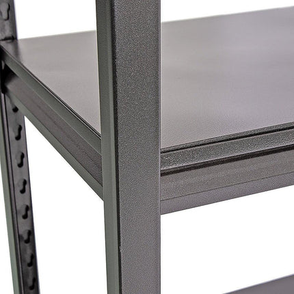 120x40x183cm Metal Garage Shelving Rack – Heavy-Duty Steel Storage.