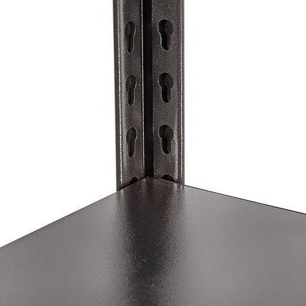 120x40x183cm Metal Garage Shelving Rack – Heavy-Duty Steel Storage.