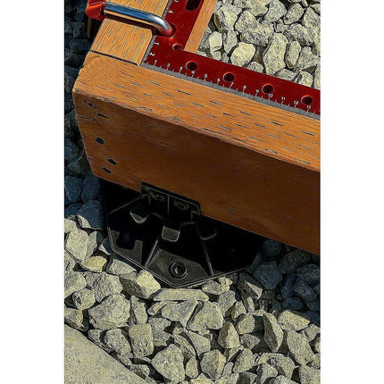 12 Pack Adjustable Deck Support Pedestals – Deck Foundation Bases.