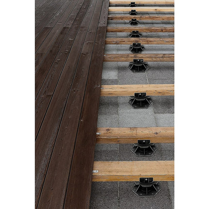 12 Pack Adjustable Deck Support Pedestals – Deck Foundation Bases.