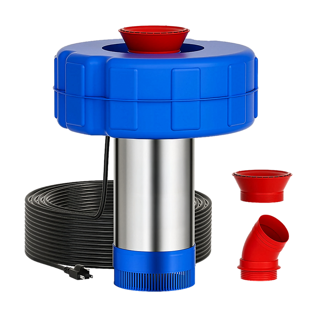 Large Floating Pond Fountain Pump – Outdoor Water Feature & Aerator.