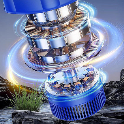 Large Floating Pond Fountain Pump – Outdoor Water Feature & Aerator.