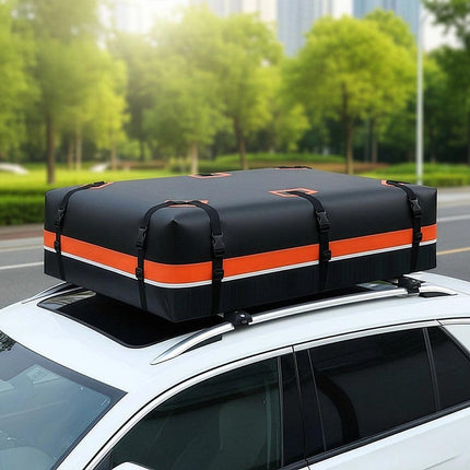 600L Car Roof Bag Cargo Carrier – Large Waterproof Rooftop Luggage Rack Storage.