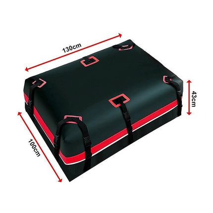 600L Car Roof Bag Cargo Carrier – Large Waterproof Rooftop Luggage Rack Storage.