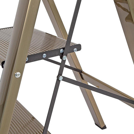 3 Step Ladder Foldable Lightweight – Anti-Slip Safety Stool for Home & Office.