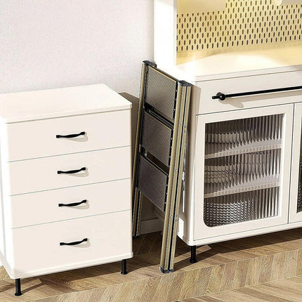 3 Step Ladder Foldable Lightweight – Anti-Slip Safety Stool for Home & Office.