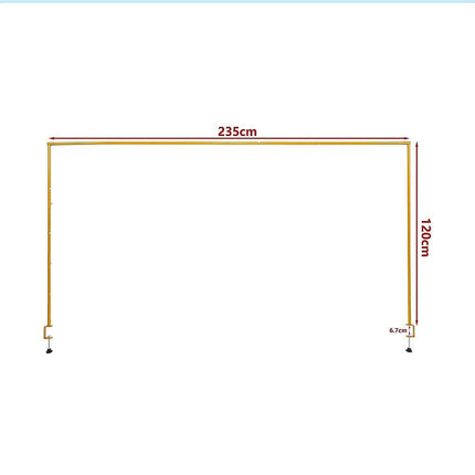 Table Arch Stand with Clamps – Wedding & Birthday Party Balloon Decoration Frame.