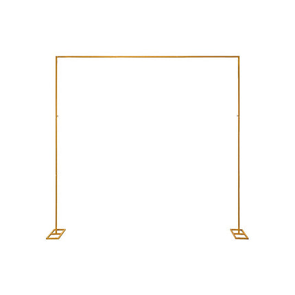 3m Wedding Arch Backdrop Stand – Square Metal Frame for Balloons & Flowers.