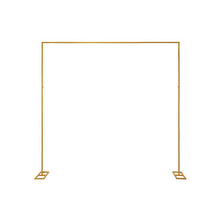 3m Wedding Arch Backdrop Stand – Square Metal Frame for Balloons & Flowers.