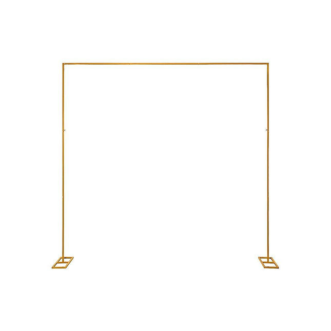 3m Wedding Arch Backdrop Stand – Square Metal Frame for Balloons & Flowers.