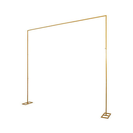 3m Wedding Arch Backdrop Stand – Square Metal Frame for Balloons & Flowers.