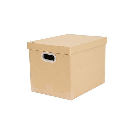 10Pcs Corrugated Cardboard Storage Boxes – Multi-Purpose Organising Cartons.