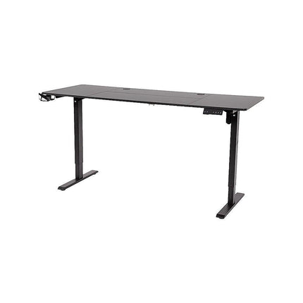 160cm Electric Standing Desk – Height Adjustable Sit Stand Office Table in Black.