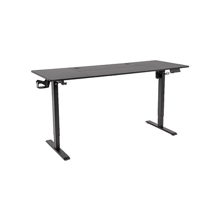 160cm Electric Standing Desk – Height Adjustable Sit Stand Office Table in Black.