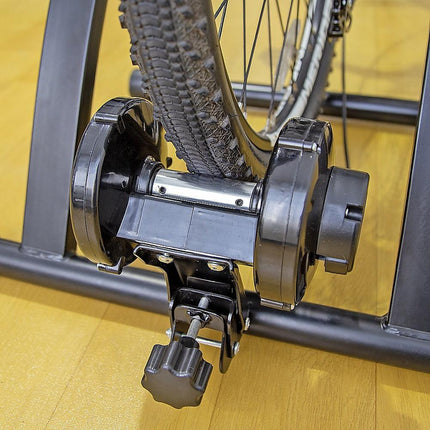 Indoor Bicycle Trainer – Magnetic Stationary Bike Stand for Home Fitness Workouts.
